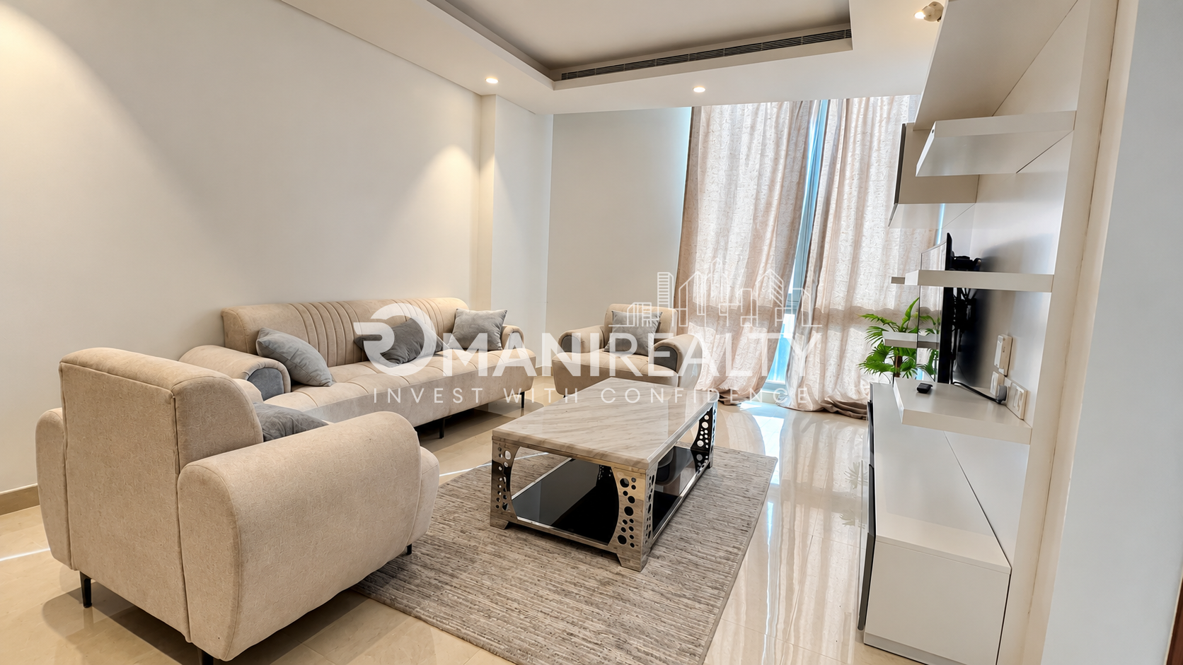 Contemporary Furnished 2BHK Apartment - IA2008
